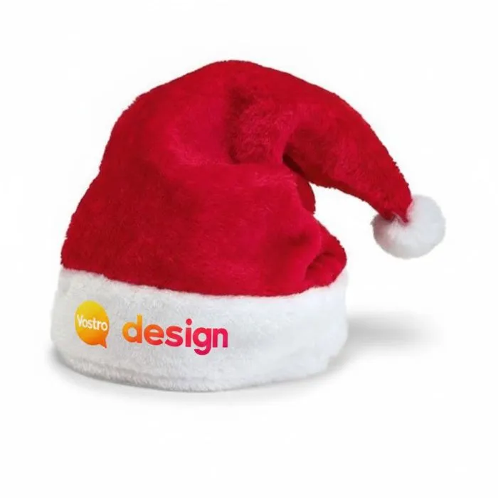 Cappello da Babbo Natale promozionale