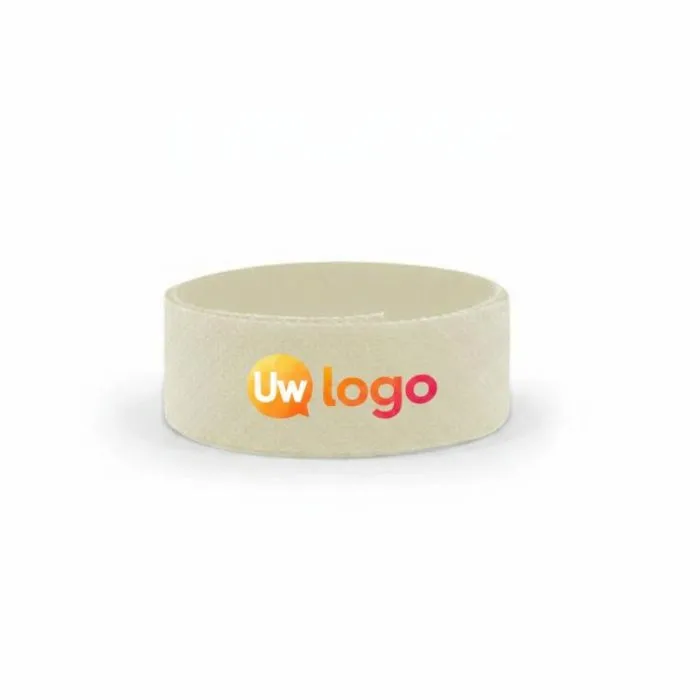 Gepersonaliseerd reclame-lint voor hoeden