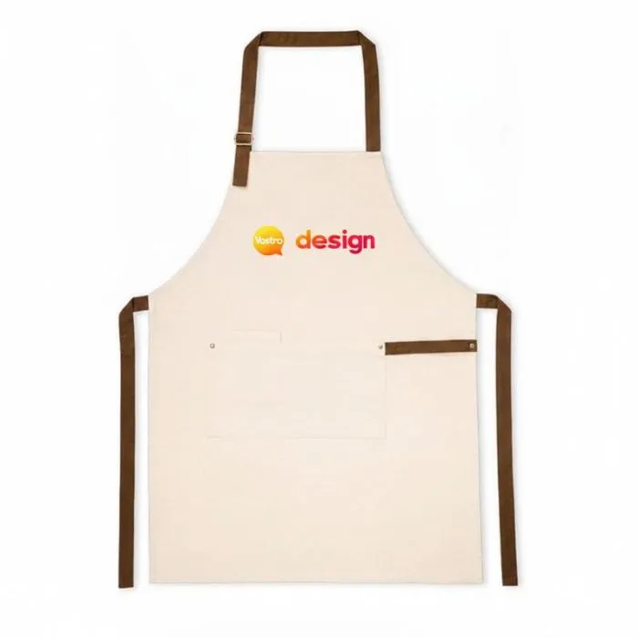 Grembiule personalizzato HOLM in cotone al 100%.