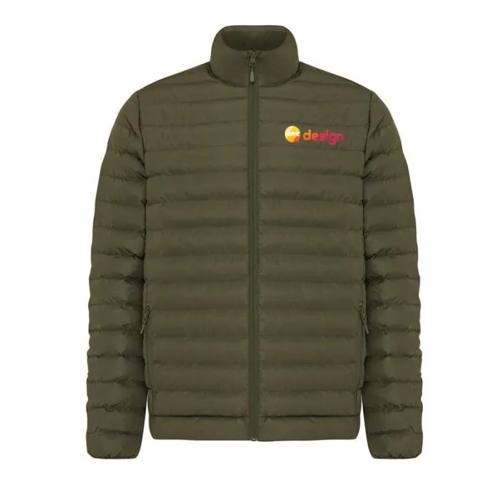Doudoune homme personnalisable en polyester recyclé - IQONIQ Maiko