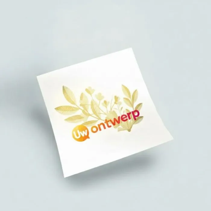 Gouden tatoeage van 5 x 5 cm, naar keuze te personaliseren