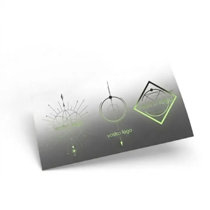 Tatuaggio luminescente personalizzabile 5x10 cm