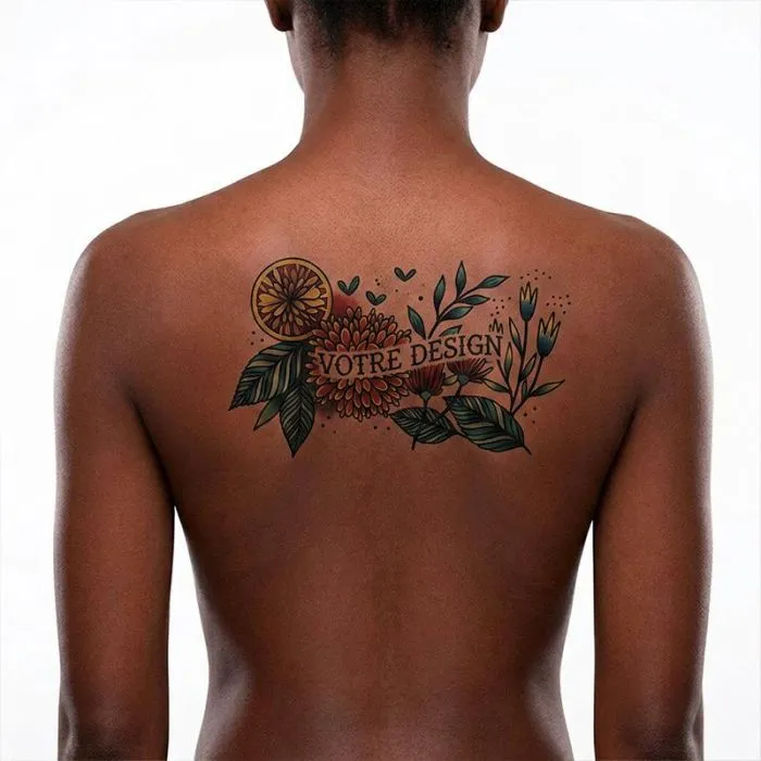 Tatouage 100% personnalisable 10x15cm