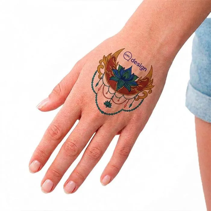 Tatouage 100% personnalisable 4x4cm
