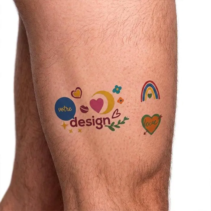 Tatouage 100% personnalisable 5x10cm