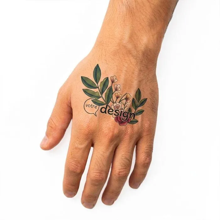 Tatouage 100% personnalisable 5x5cm