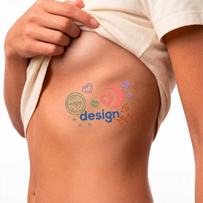 Tatouage 100% personnalisable 8x12cm