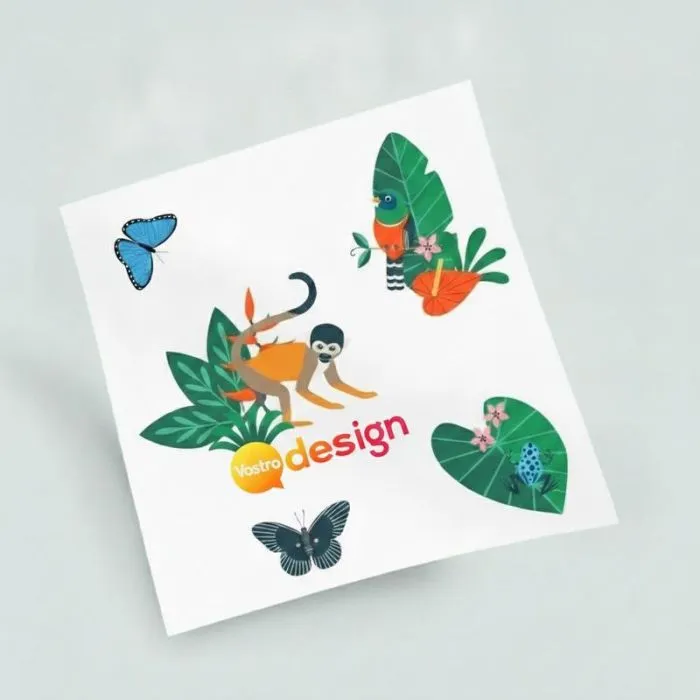 Tatuaggio personalizzabile al 100%, 10x10 cm
