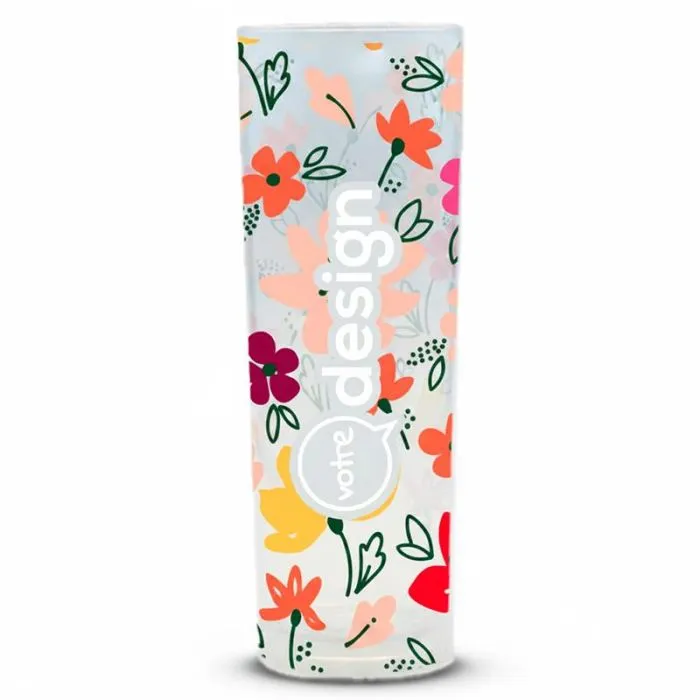 Verre tube réutilisable 20/23 cl personnalisable