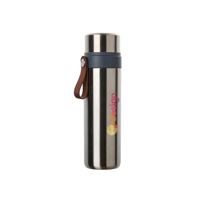 Thermos publicitaire 750ml à double tasse - Tono RCS