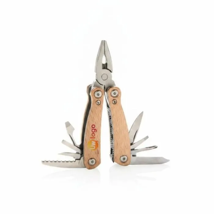 Gepersonaliseerd multifunctioneel mini-gereedschap Wood