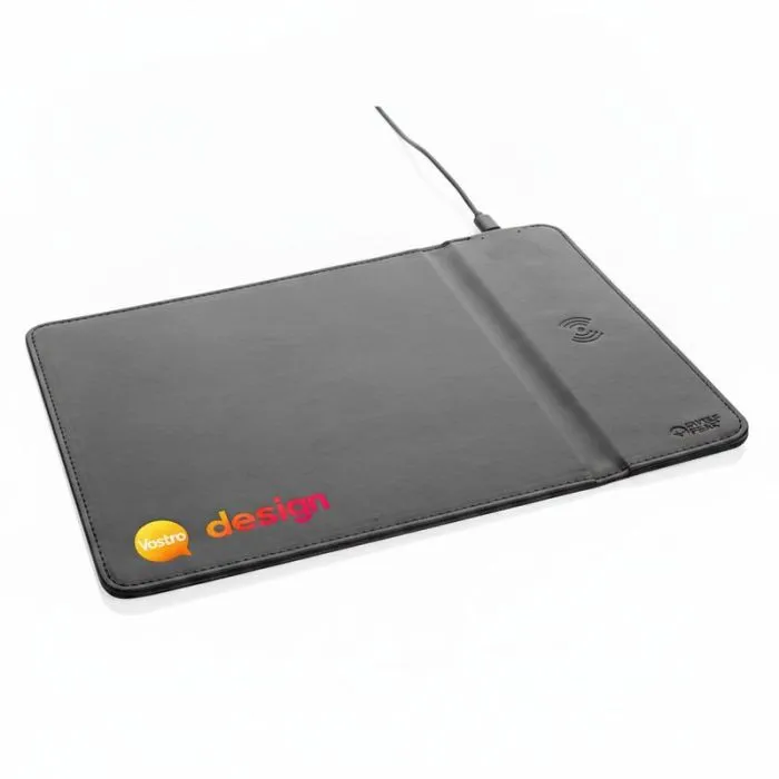 Tappetino per mouse con caricatore da 10 W Swiss Peak personalizzato