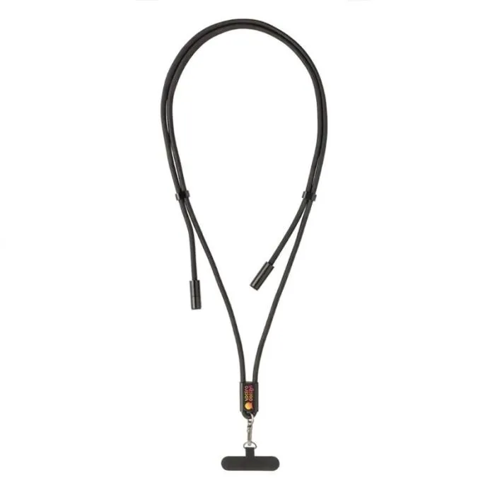 Cordino pubblicitario per telefono in rPET riciclato con cavo da 60 W – LoopAmp