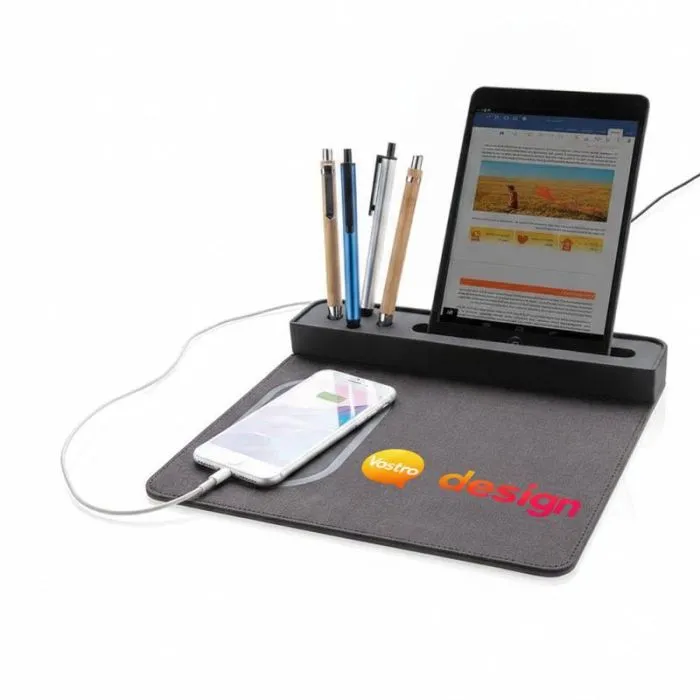 Tappetino per mouse promozionale Air con caricatore a induzione da 5 W