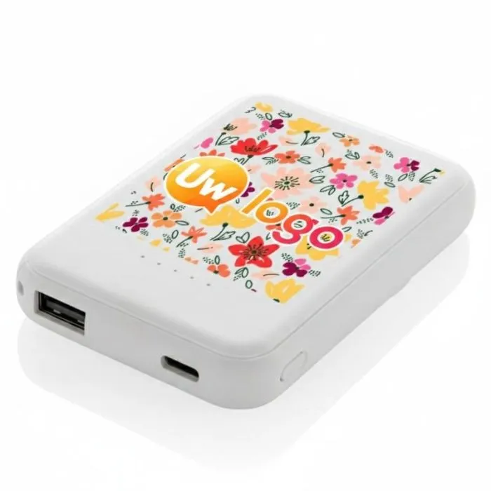 Op maat gemaakte noodbatterij van 5000 mAh met magnetische draadloze oplader