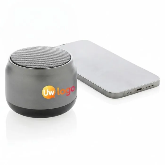 Op maat gemaakte Beatbuddy Bluetooth-luidspreker van gerecycled ABS met een batterij van 500 mAh