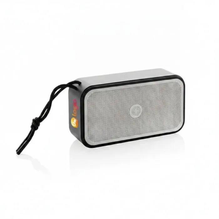 RCS-reclamebox van 10 W van gerecycled aluminium - Swiss Peak