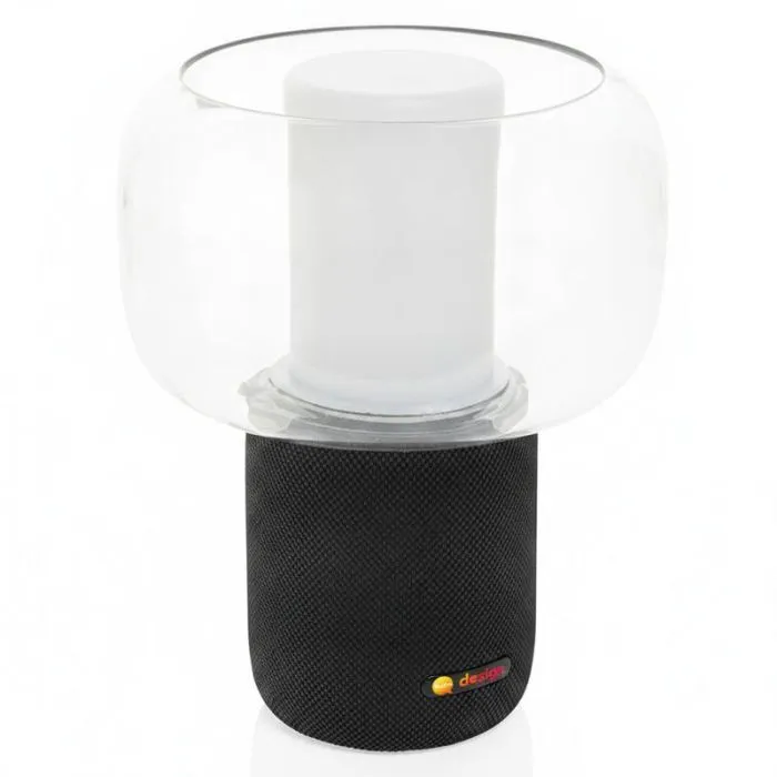 Lampada con altoparlante da 10 W in plastica riciclata personalizzabile - Lux