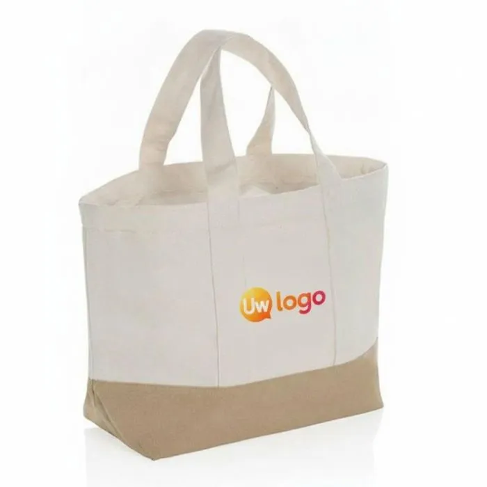 Gepersonaliseerde koeltas van gerecycled, ongeverfd Impact AWARE™-canvas