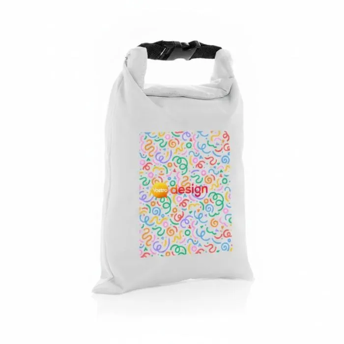 Borsa termica pieghevole personalizzabile per il pranzo, 30x20 cm, in rPET - AWARE™ Snackstrap