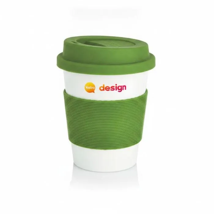 Tazza da caffè promozionale in PLA da 350 ml