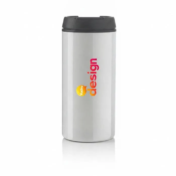 Tazza Metro personalizzata in acciaio inossidabile riciclato RCS 300 ml - METRO