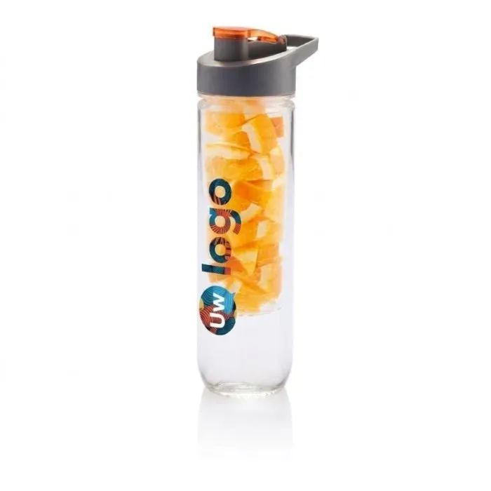 Gepersonaliseerde waterfles met kruidenthee-infuser