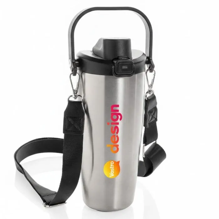 Tazza da 600 ml in acciaio riciclato RCS personalizzabile - Avira Ayala