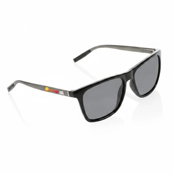 Occhiali da sole polarizzati Swiss Peak in plastica RCS personalizzati