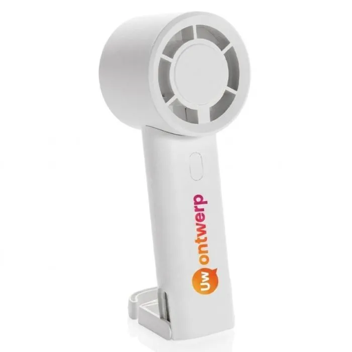 Aanpasbare draagbare ventilator van gerecycled RCS-plastic - Twist