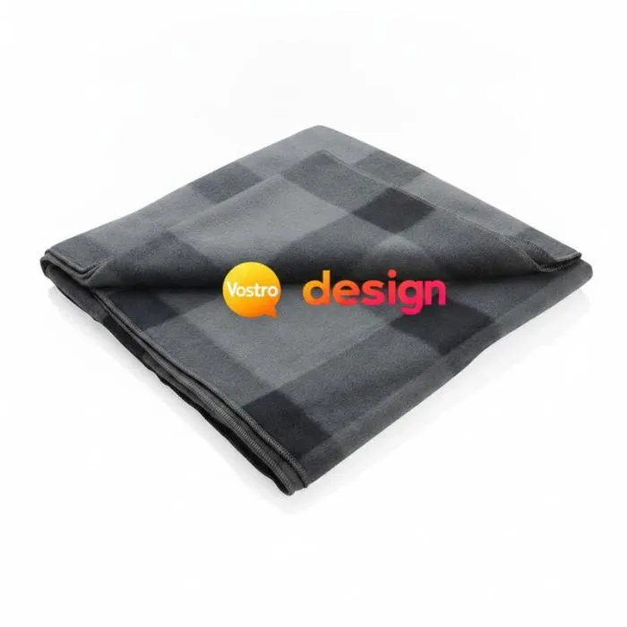 Morbido plaid personalizzato a quadri