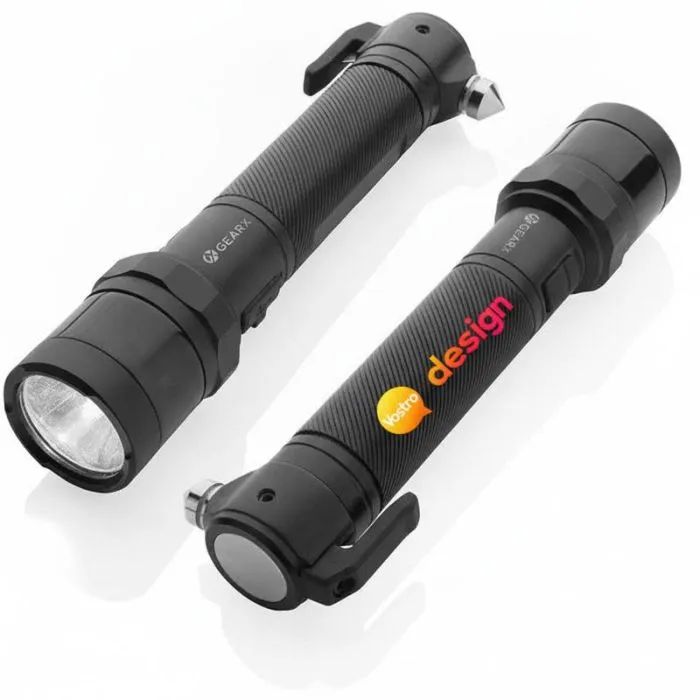 Torcia per auto pubblicitaria in alluminio riciclato RCS - Gear X