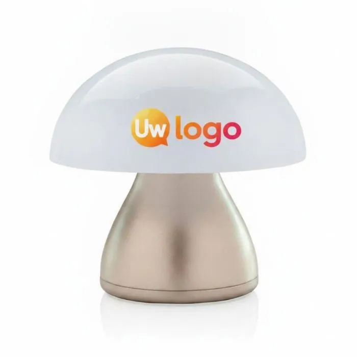 Via USB oplaadbare, gepersonaliseerde tafellamp van kunststof van RCS Luming
