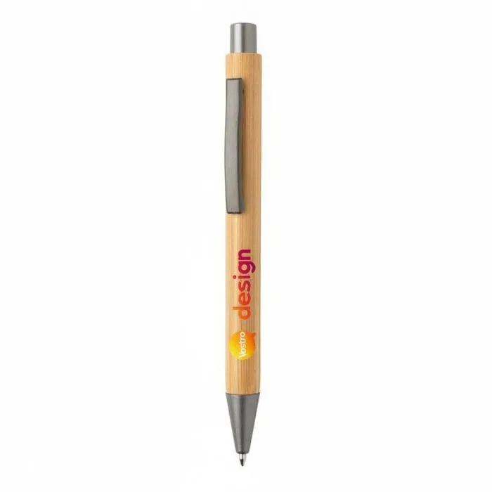 Penna in bambù personalizzata dal design essenziale