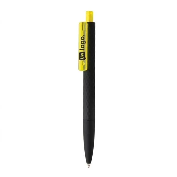Zwarte X3-promotiepen met soft-touch-afwerking