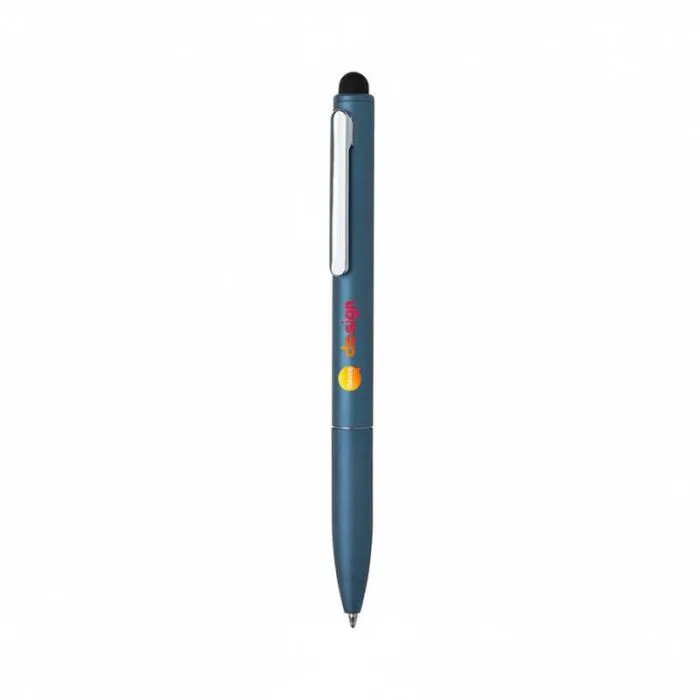 Penna in alluminio riciclato certificata RCS con stilo - Kymi