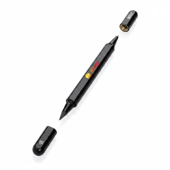 Penna a doppia punta personalizzata in alluminio RCS - Swiss Peak Storm