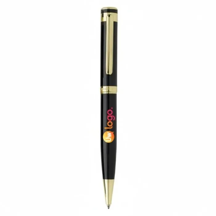 Gepersonaliseerde Swiss Peak Luca-luxe pennen set van gerecycled messing met RCS-certificaat