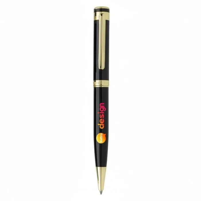 Set di penne di lusso Swiss Peak Luca personalizzato in ottone riciclato RCS