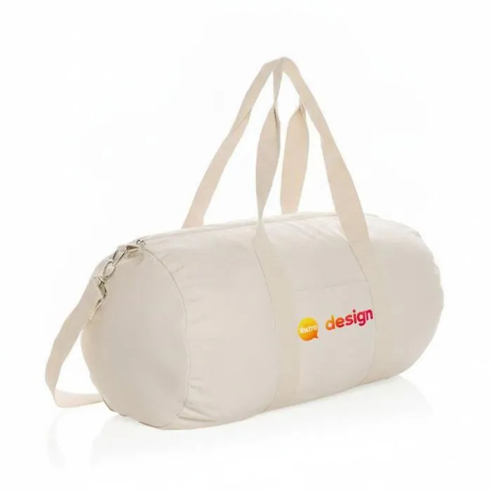 Borsa da palestra promozionale in tela riciclata e non tinta Impact AWARE™