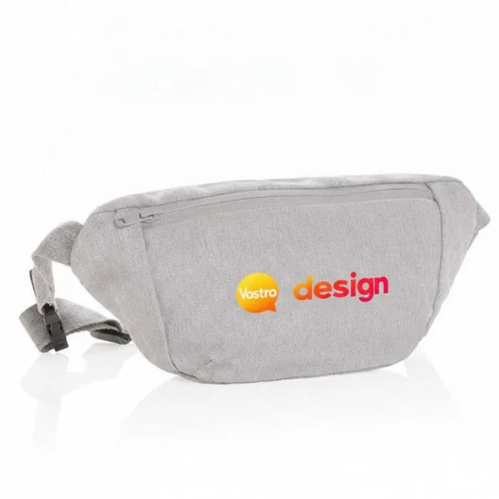 Borsa a tracolla personalizzata in tela riciclata e non tinta Impact AWARE™