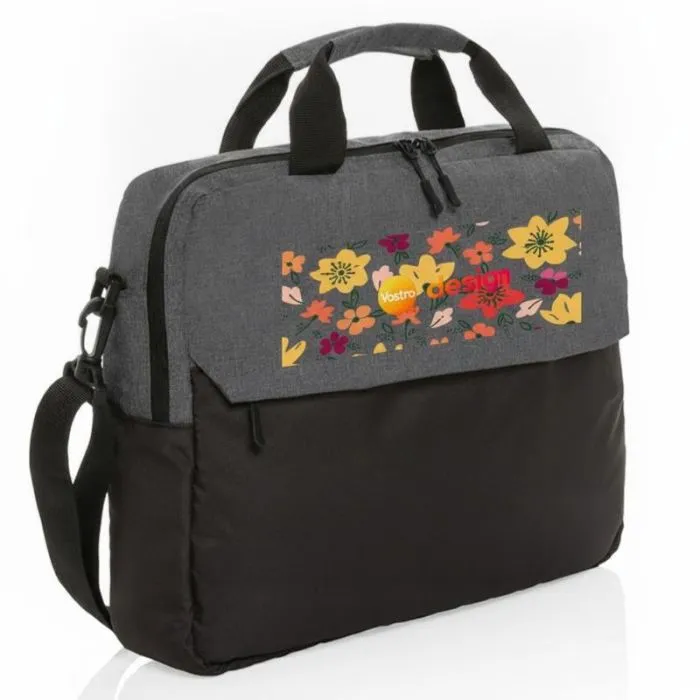 Borsa per computer da 15,6" in rPET Kazu personalizzabile
