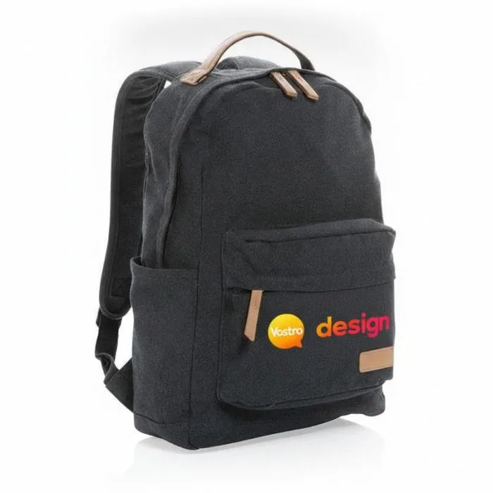 Zaino personalizzato Impact AWARE™ in tela riciclata da 16 oz