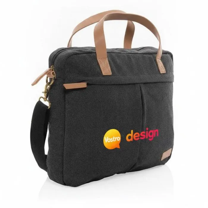Borsa per computer promozionale Impact AWARE™ in tela riciclata da 16 oz