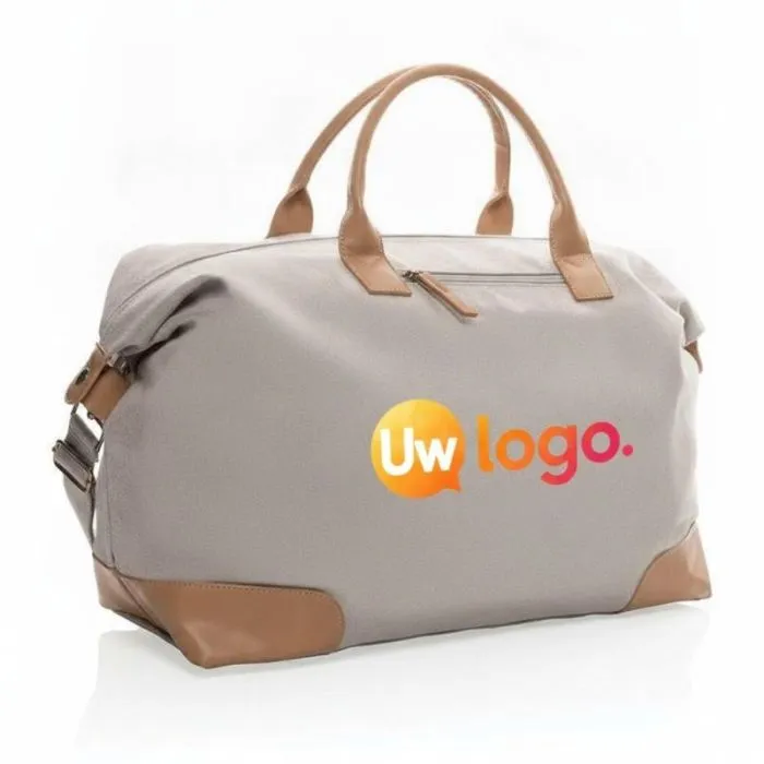 Impact AWARE™-promotietas voor het weekend, van 16 oz gerecycled canvas