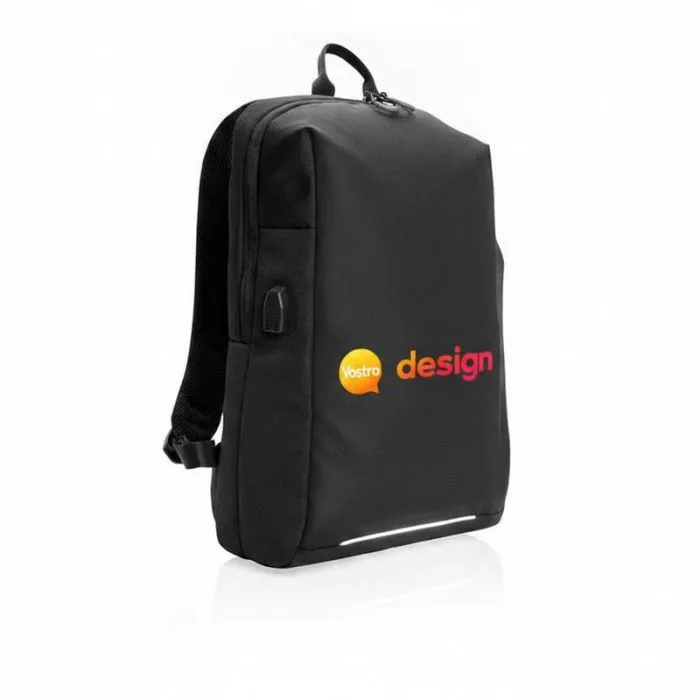 Zaino personalizzato con porta USB per computer da 15,6' Swiss Peak AWARE™