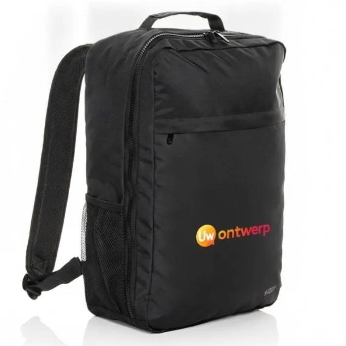 Gepersonaliseerde Swiss Peak-rugzak van 15,6 inch, gemaakt van PVC-vrij Aware rPET