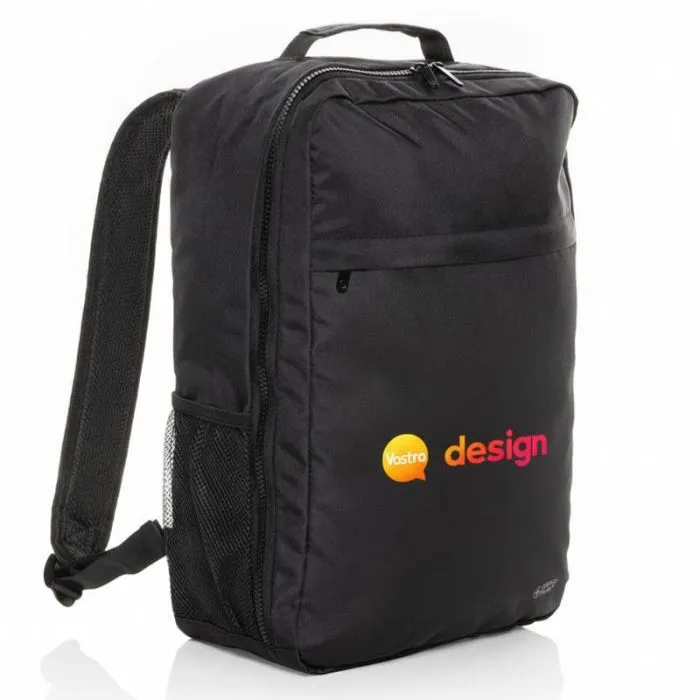 Zaino personalizzato Swiss Peak da 15,6 pollici in rPET Aware senza PVC