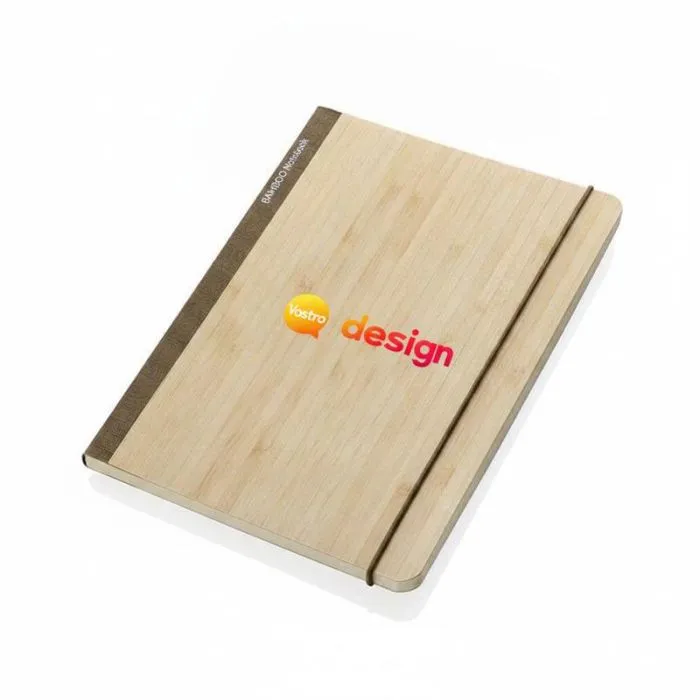 Taccuino A5 in bambù personalizzato Scribe