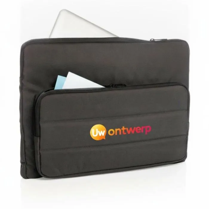 Laptophoes voor 15,6" met gepersonaliseerd ontwerp, gemaakt van AWARE™ rPET